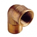 JOELHO MF  1/2 NPT(E)X1/2 NPT (I)  LATÃO