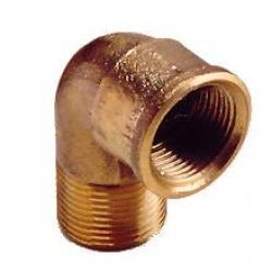 JOELHO MF  1/2 NPT(E)X1/2 NPT (I)  LATÃO