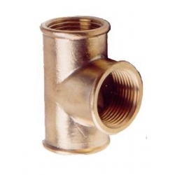 TÊ LATÃO 1/2 NPT (I) X 1/2 (I) X 1/2 (I)